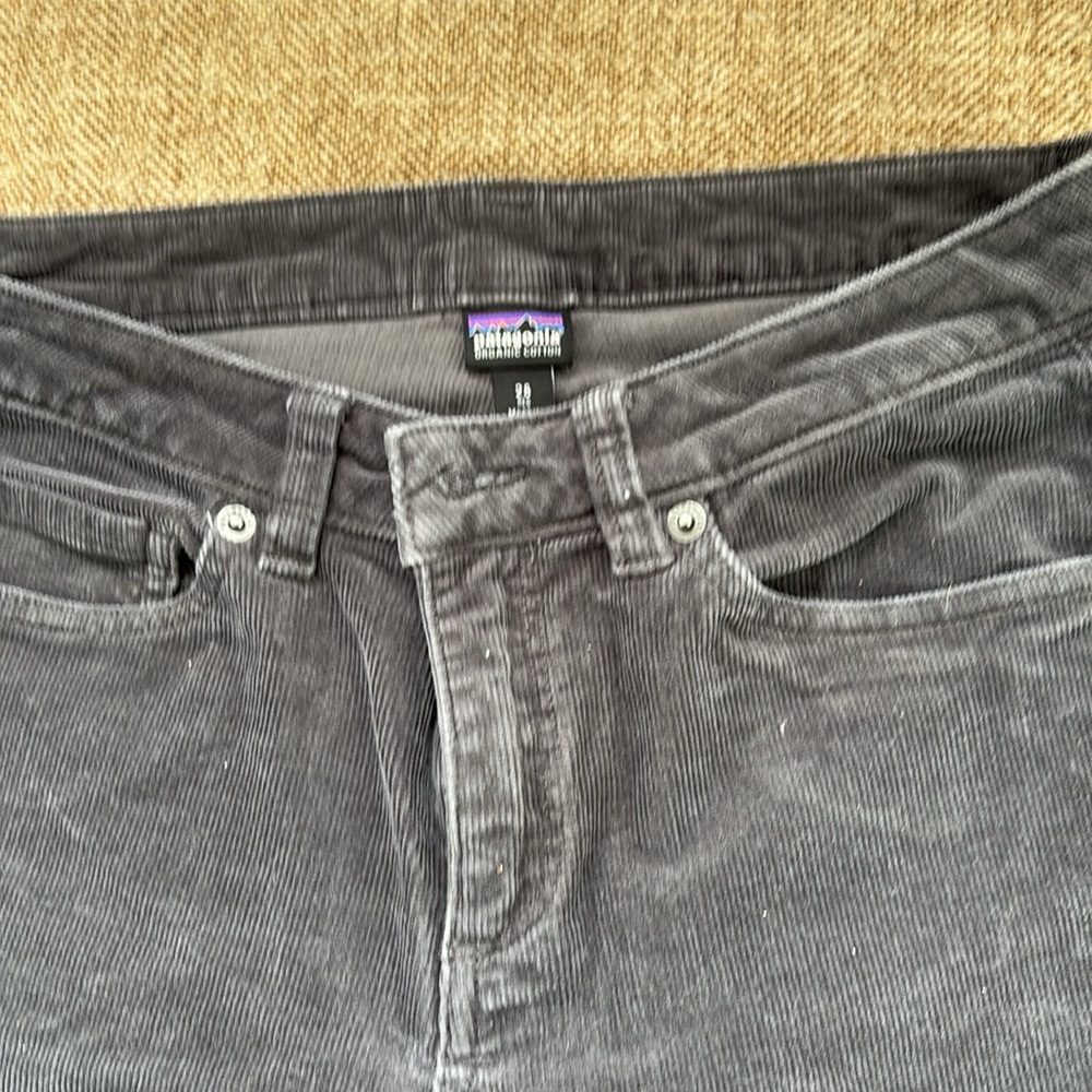 Patagonia gray corduroy size 26
